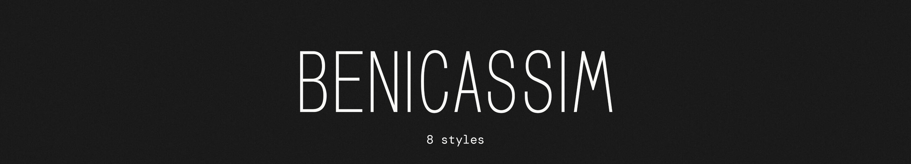 Benicassim Benicassim Typeface